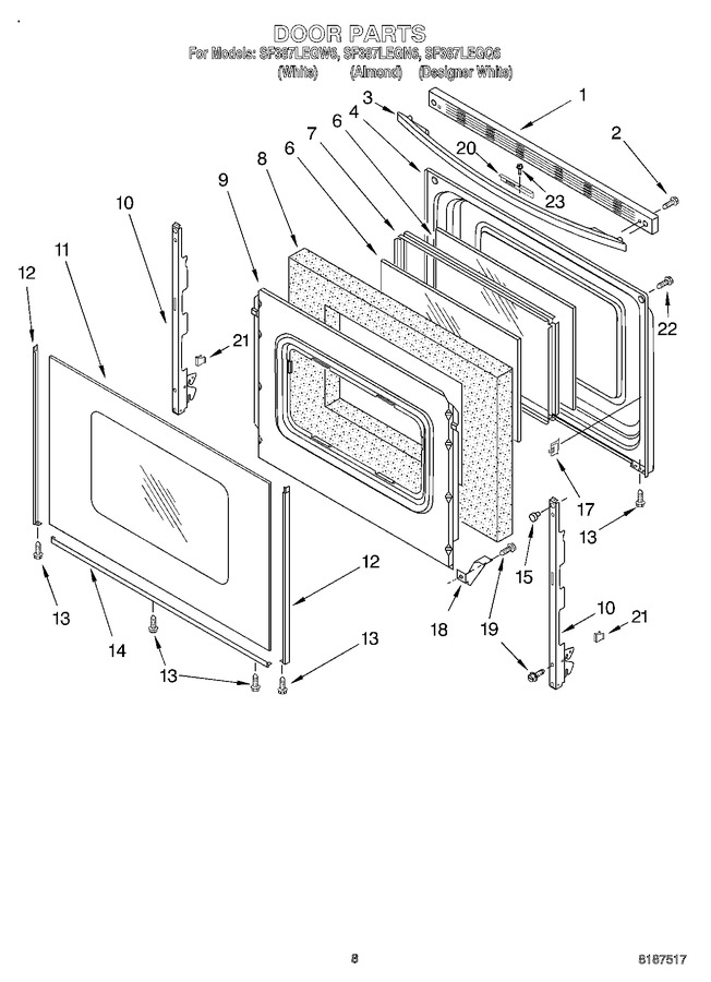 Diagram for SF387LEGN6