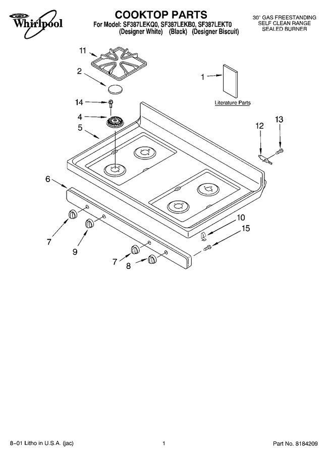 Diagram for SF387LEKQ0