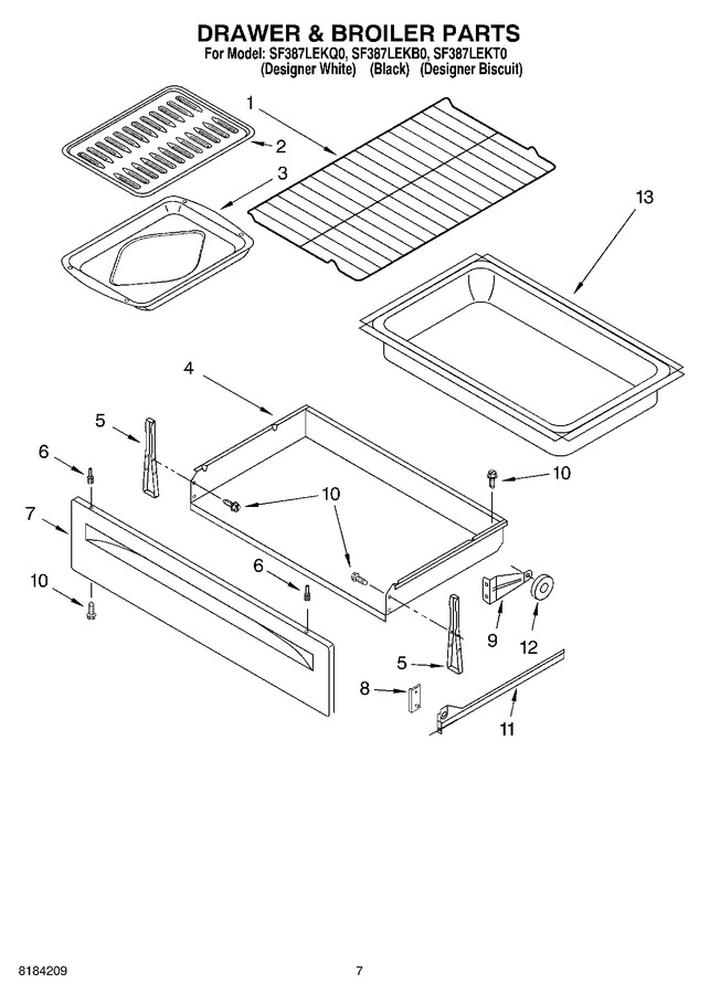 Diagram for SF387LEKQ0