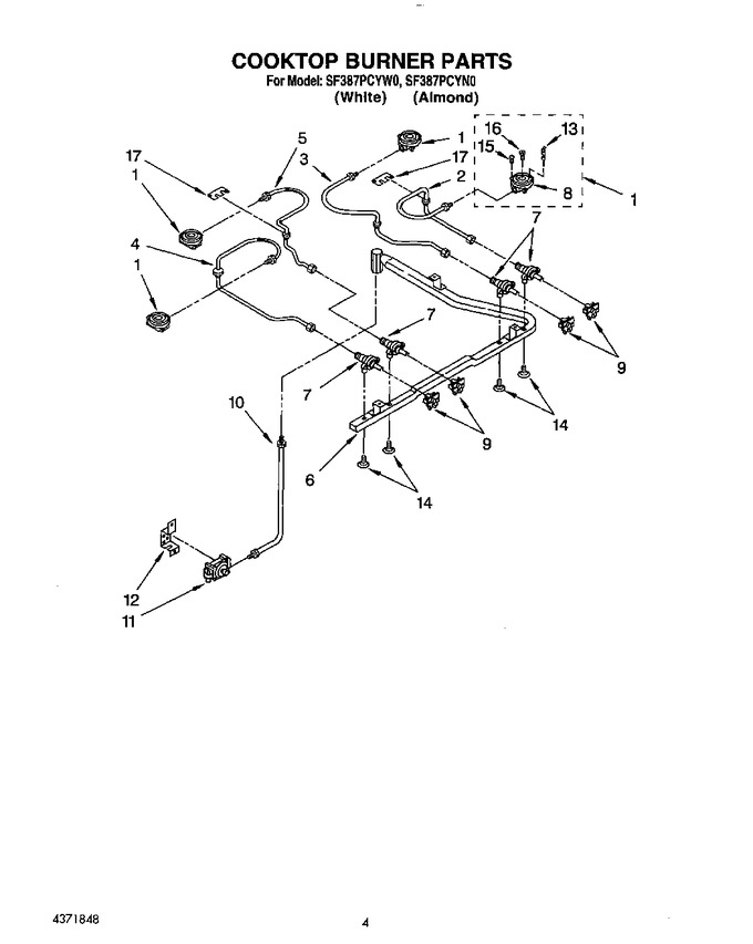 Diagram for SF387PCYW0