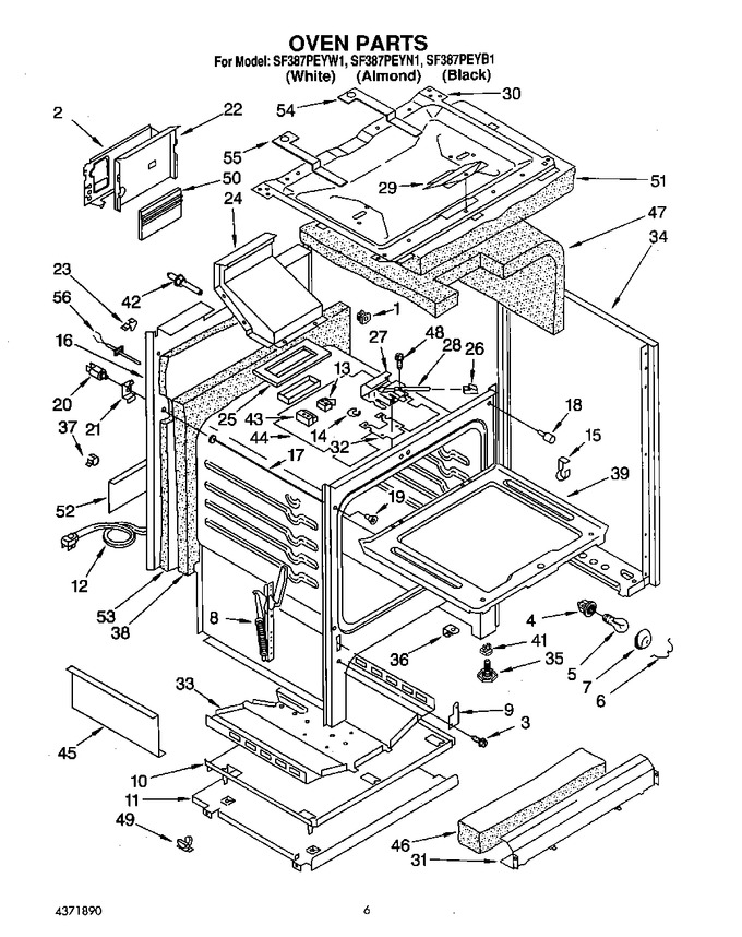 Diagram for SF387PEYW1