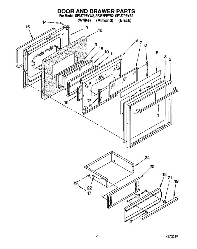 Diagram for SF387PEYN2