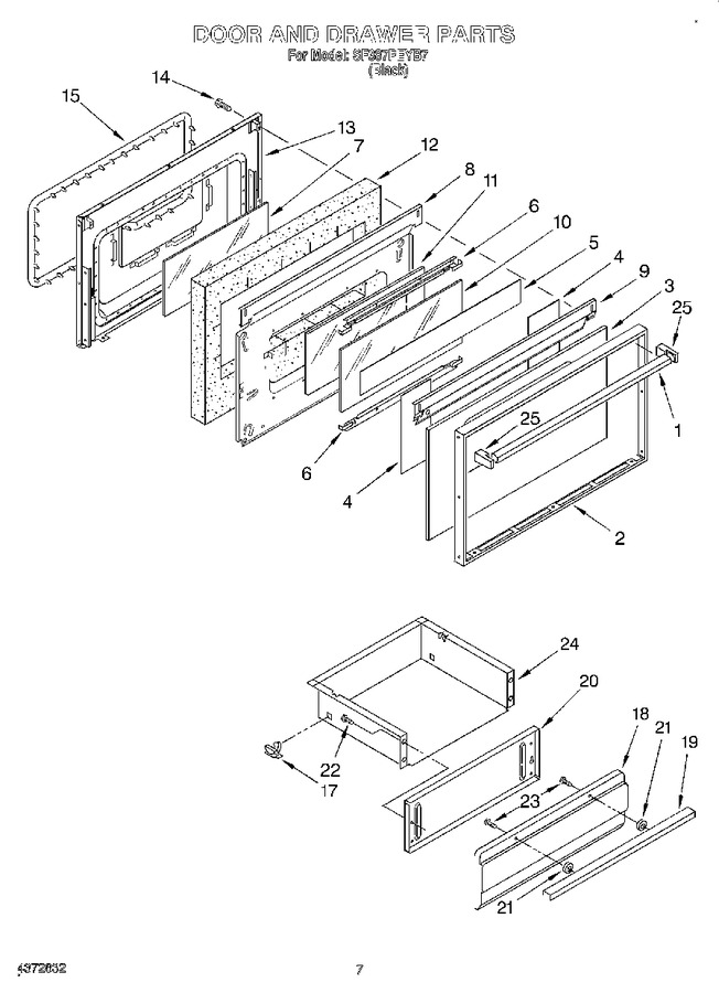 Diagram for SF387PEYB7