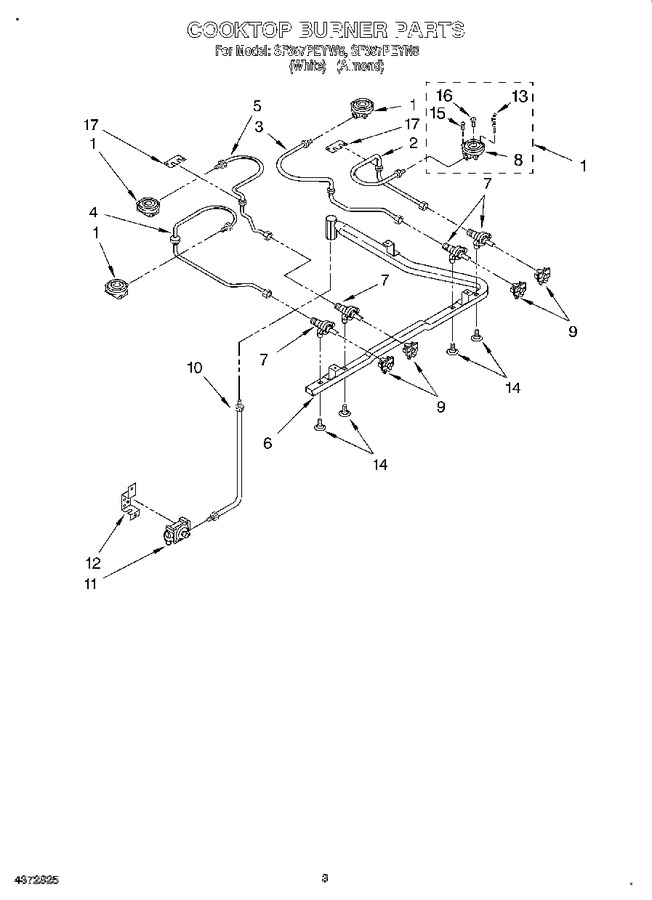 Diagram for SF387PEYW8