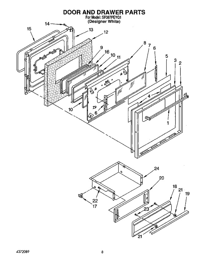 Diagram for SF387PEYQ1