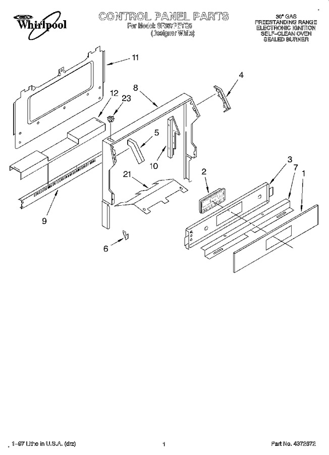 Diagram for SF387PEYQ6