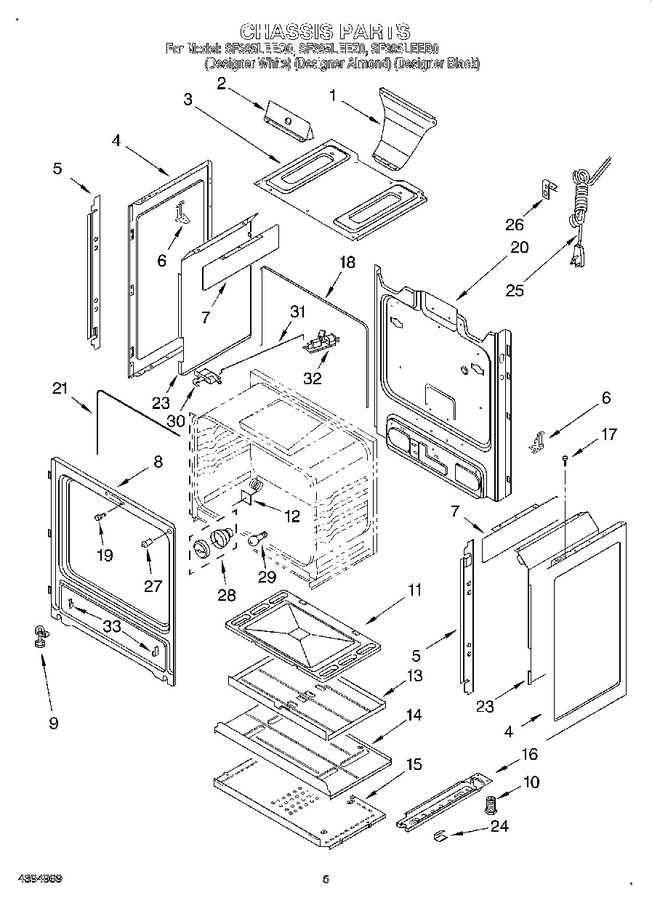 Diagram for SF395LEEQ0