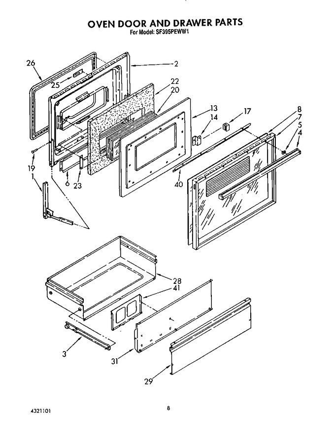 Diagram for SF395PEWW1