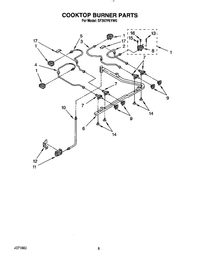 Diagram for SF397PEYW0