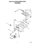 Diagram for 07 - Broiler And Oven Burner