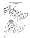 Diagram for 06 - Oven Door And Broiler