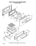 Diagram for 06 - Oven Door And Broiler