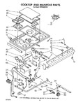 Diagram for 07 - Cooktop And Manifold, Lit/optional