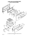 Diagram for 06 - Oven Door And Broiler