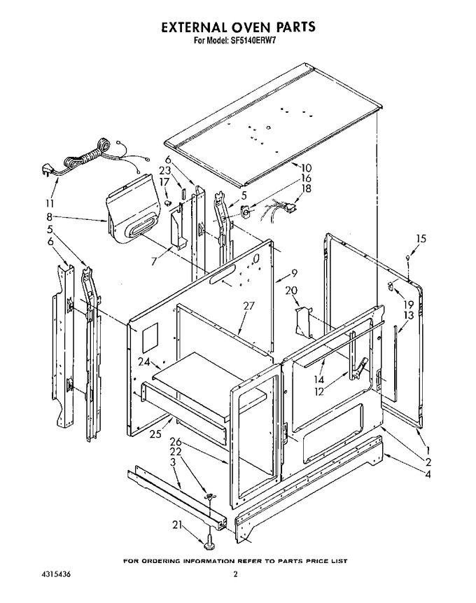 Diagram for SF5140ERW7