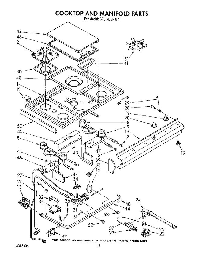 Diagram for SF5140ERW7