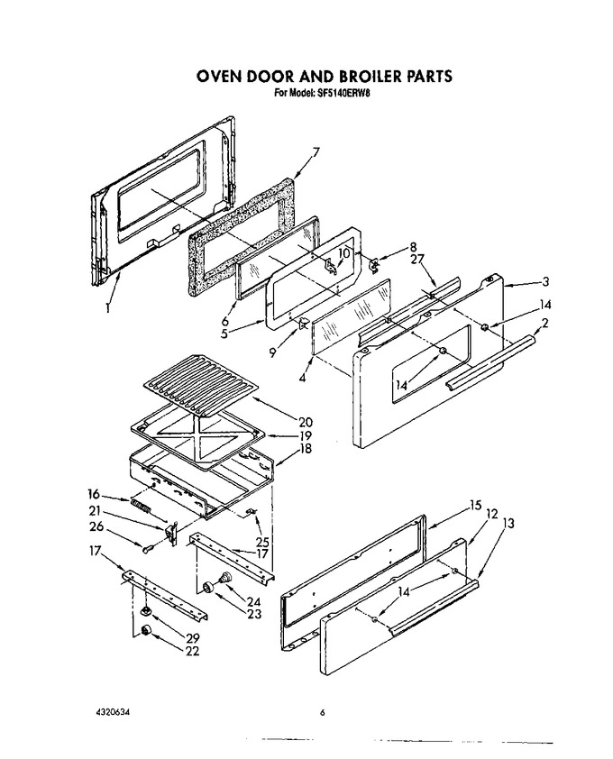 Diagram for SF5140ERW8