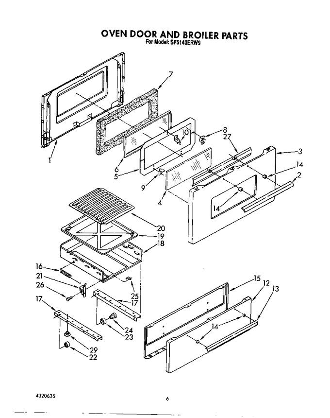 Diagram for SF5140ERW9