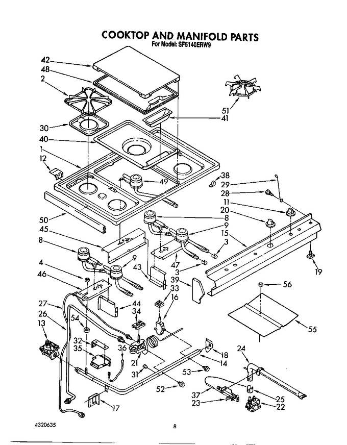 Diagram for SF5140ERW9