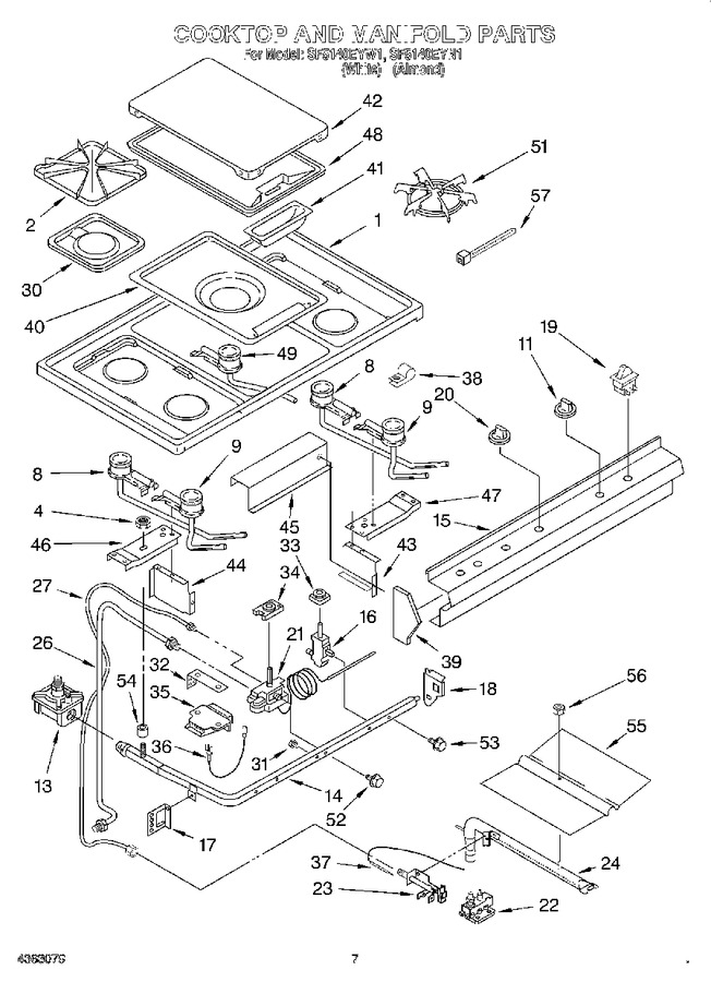 Diagram for SF5140EYW1