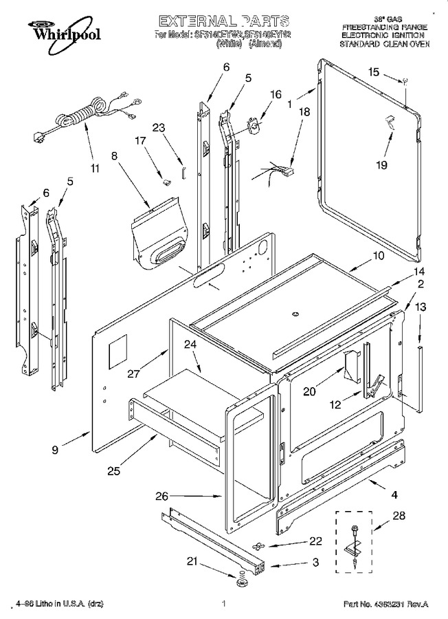 Diagram for SF5140EYN2