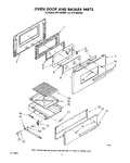 Diagram for 06 - Oven Door And Broiler