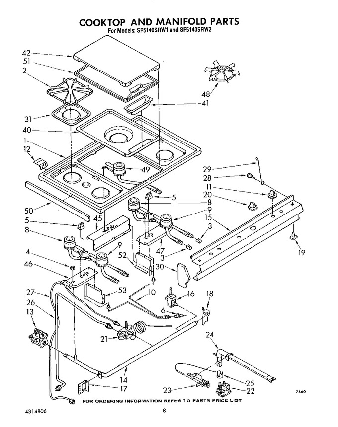 Diagram for SF5140SRW2