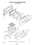 Diagram for 06 - Oven Door And Broiler