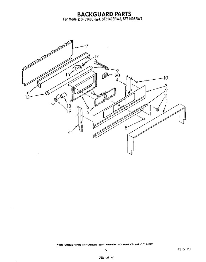 Diagram for SF5140SRN5