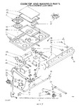 Diagram for 07 - Cooktop And Manifold , Lit/optional