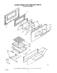 Diagram for 05 - Oven Door And Broiler