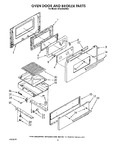 Diagram for 06 - Oven Door And Broiler