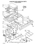 Diagram for 07 - Cooktop And Manifold, Lit/optional