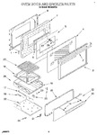 Diagram for 03 - Oven Door And Broiler