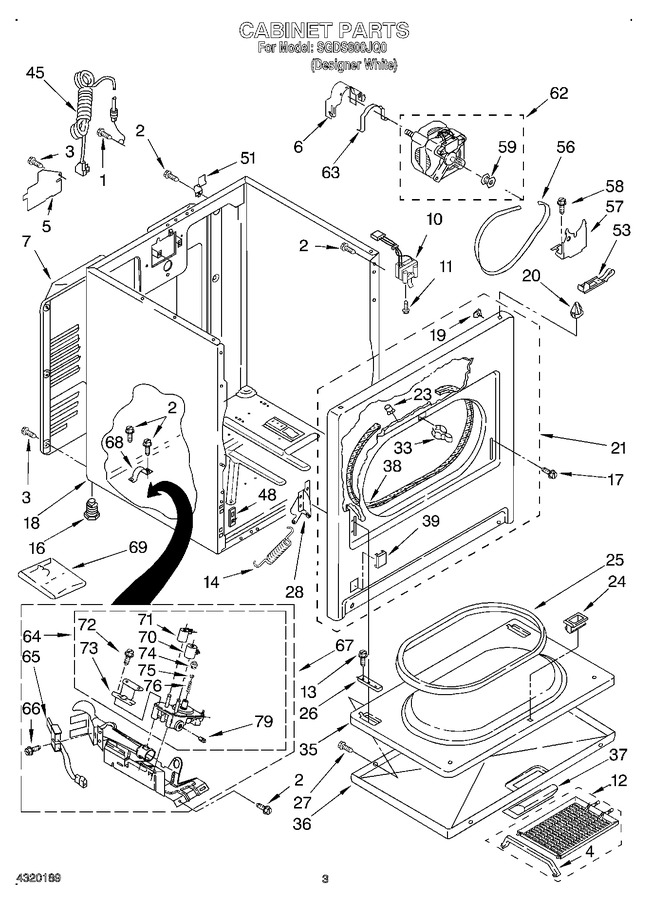 Diagram for SGDS800JQ0