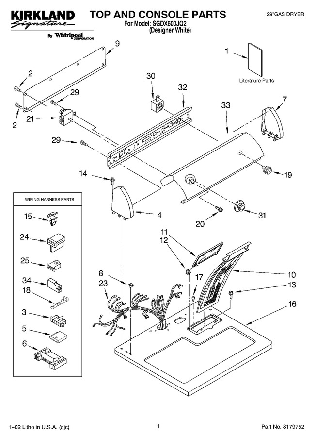 Diagram for SGDX600JQ2