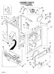 Diagram for 02 - Cabinet Parts