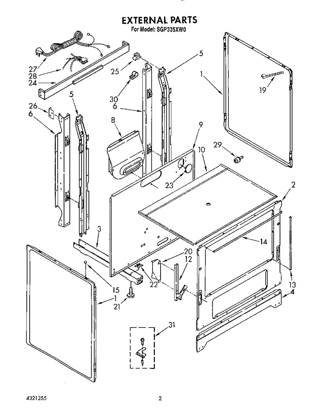 Diagram for SGP335XW0