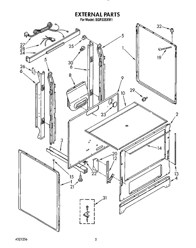 Diagram for SGP335XW1