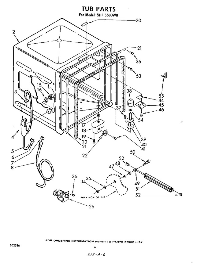 Diagram for SHF5500W0