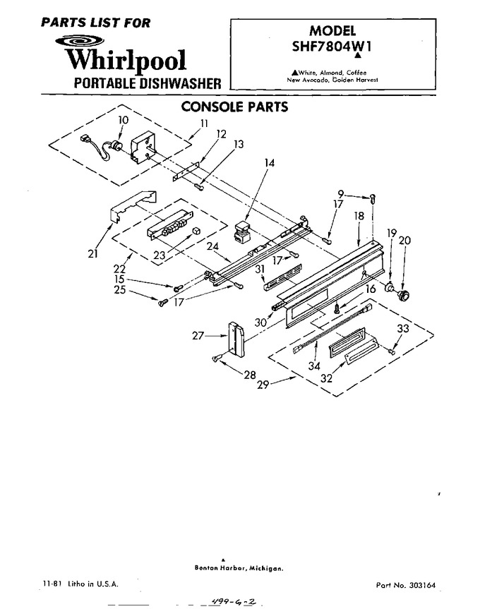 Diagram for SHF7804W1