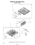 Diagram for 05 - Dishrack And Panel