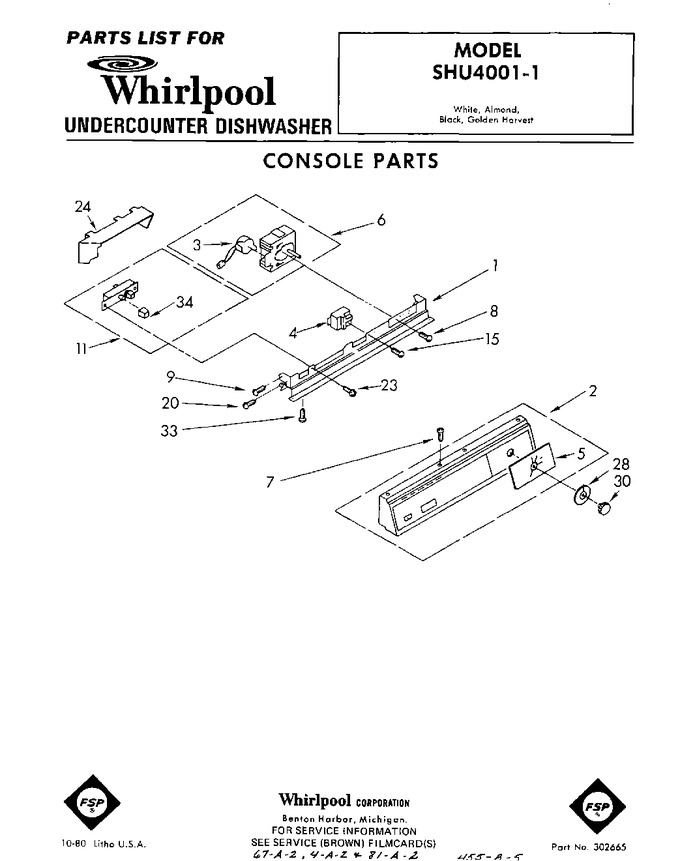 Diagram for SHU40011