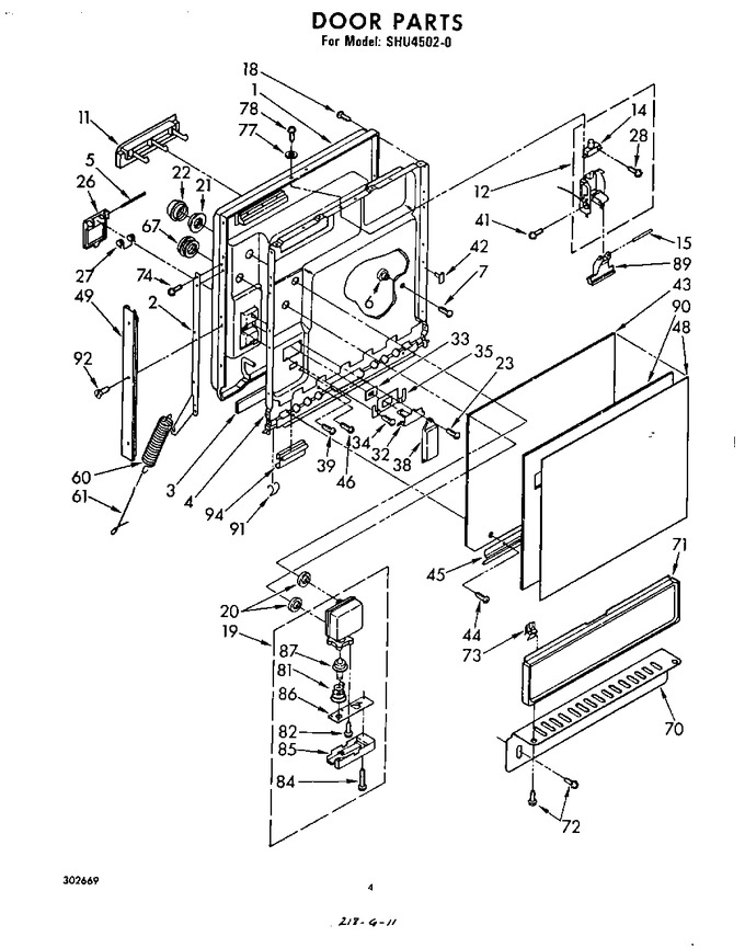 Diagram for SHU45020