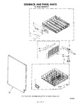 Diagram for 05 - Dishrack And Panel