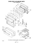 Diagram for 04 - Oven Door And Broiler