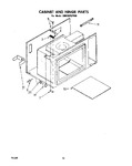 Diagram for 14 - Cabinet And Hinge