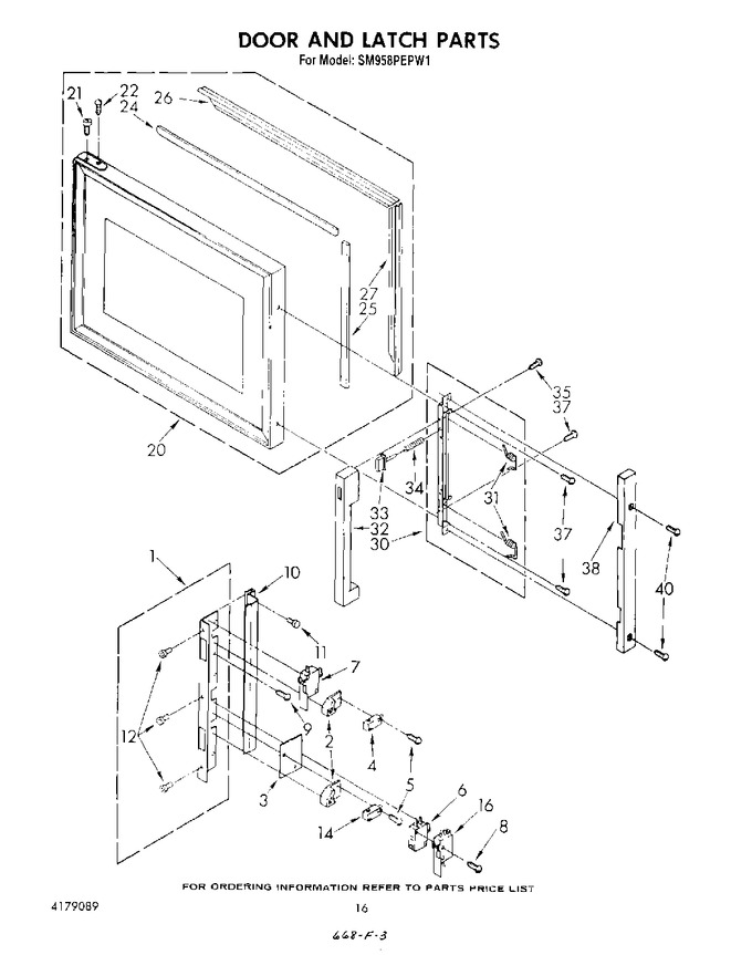 Diagram for SM958PEPW1