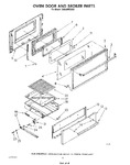 Diagram for 05 - Oven Door And Broiler