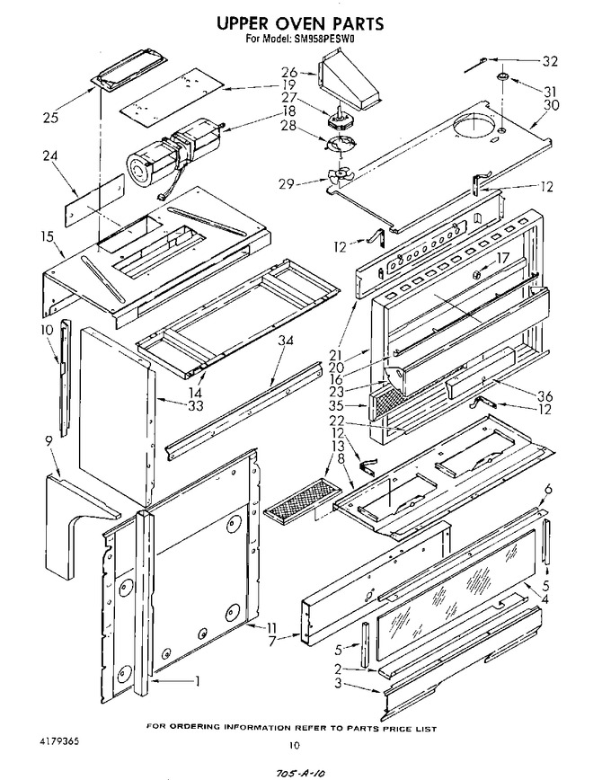 Diagram for SM958PESW0